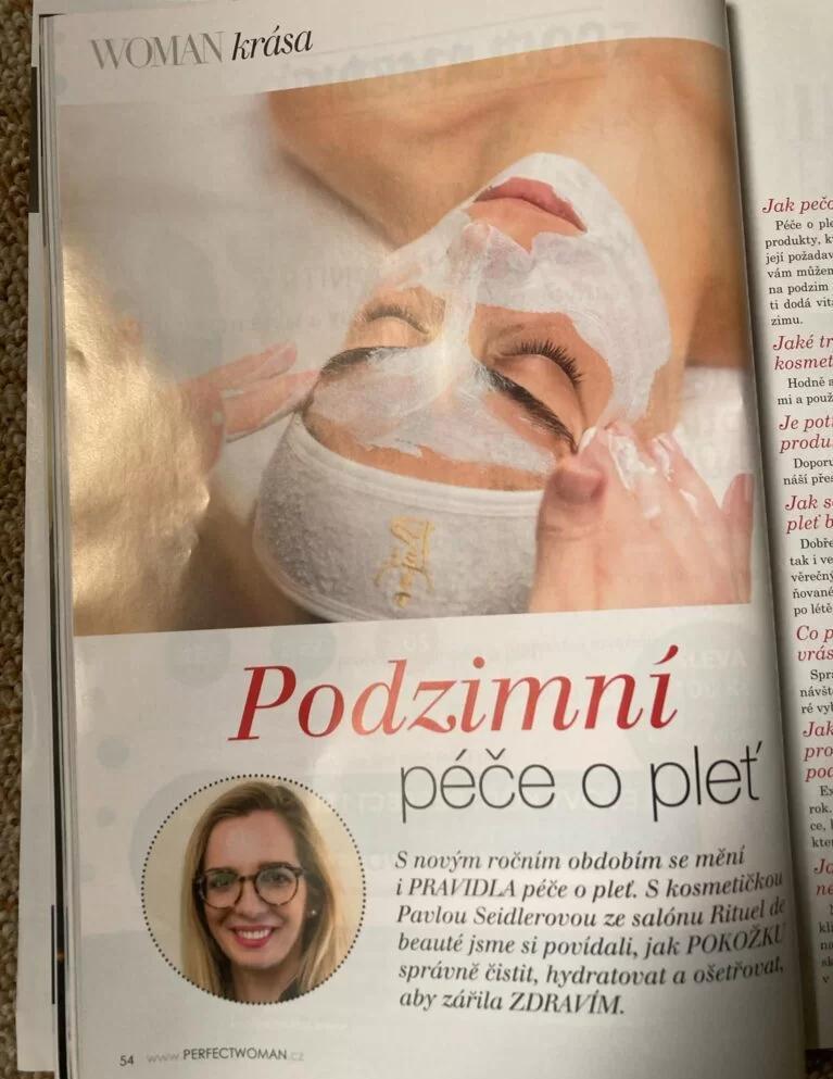 Rozhovor v časopise Perfect Woman: Podzimní péče o pleť